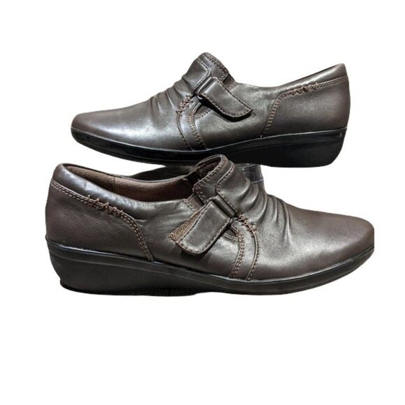 Clarks Soft Cushion Marigold Slip Ons SZ 7 13288 - Picture 1 of 8